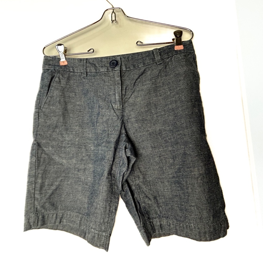 Ann Taylor Loft Blue Denim Walking Shorts 2P Original‎ Shorts
